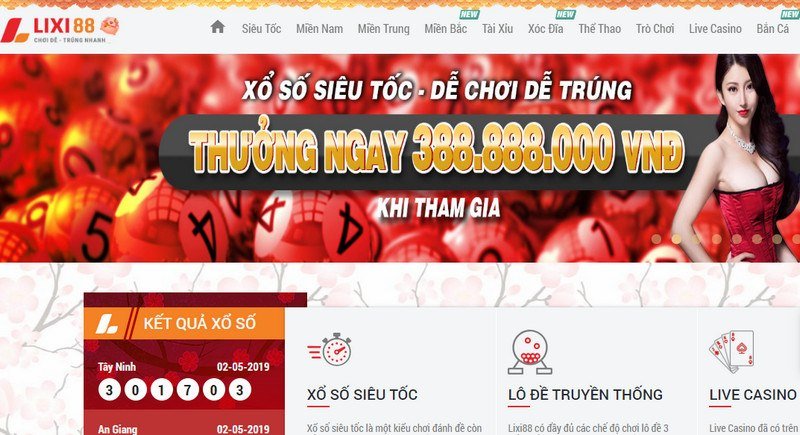 Mức độ uy tín của Lixi88 chắc chắn là việc không phải bàn cải