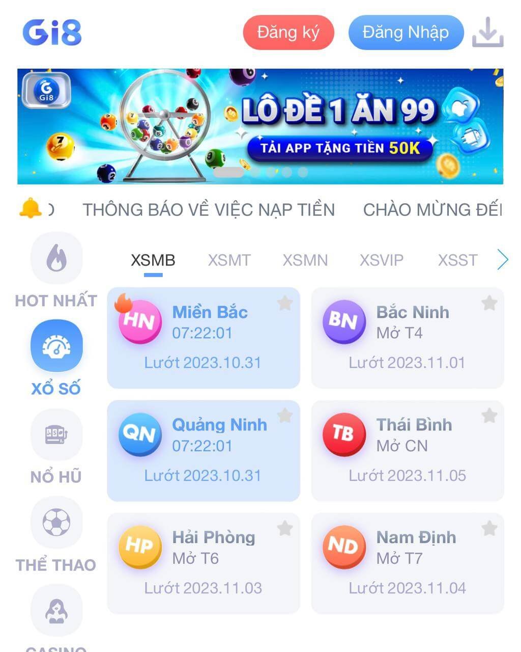 Gi8 - Trang đánh lô đề online uy tín