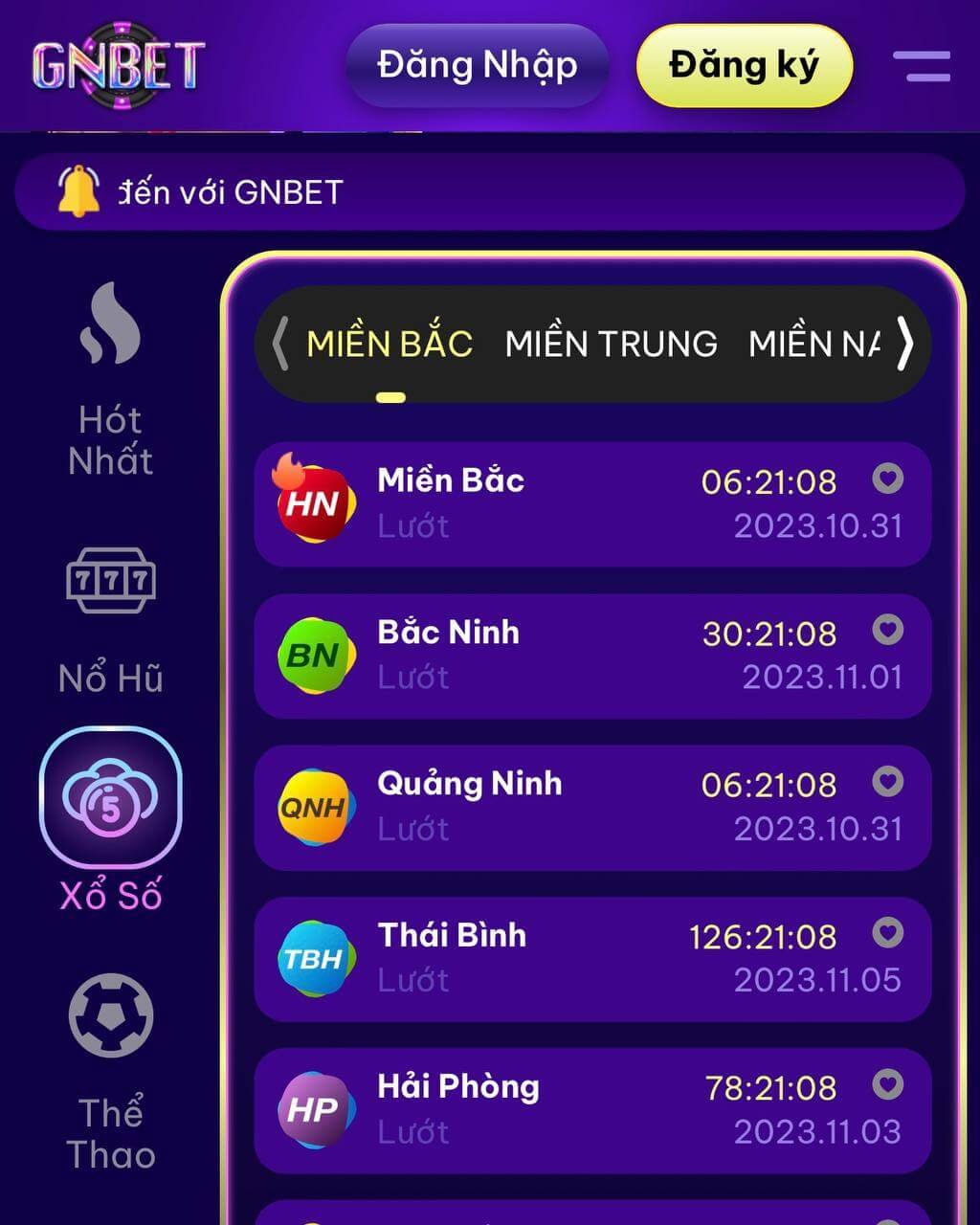 Gnbet - Web đánh lô đề 1 ăn 99 uy tín