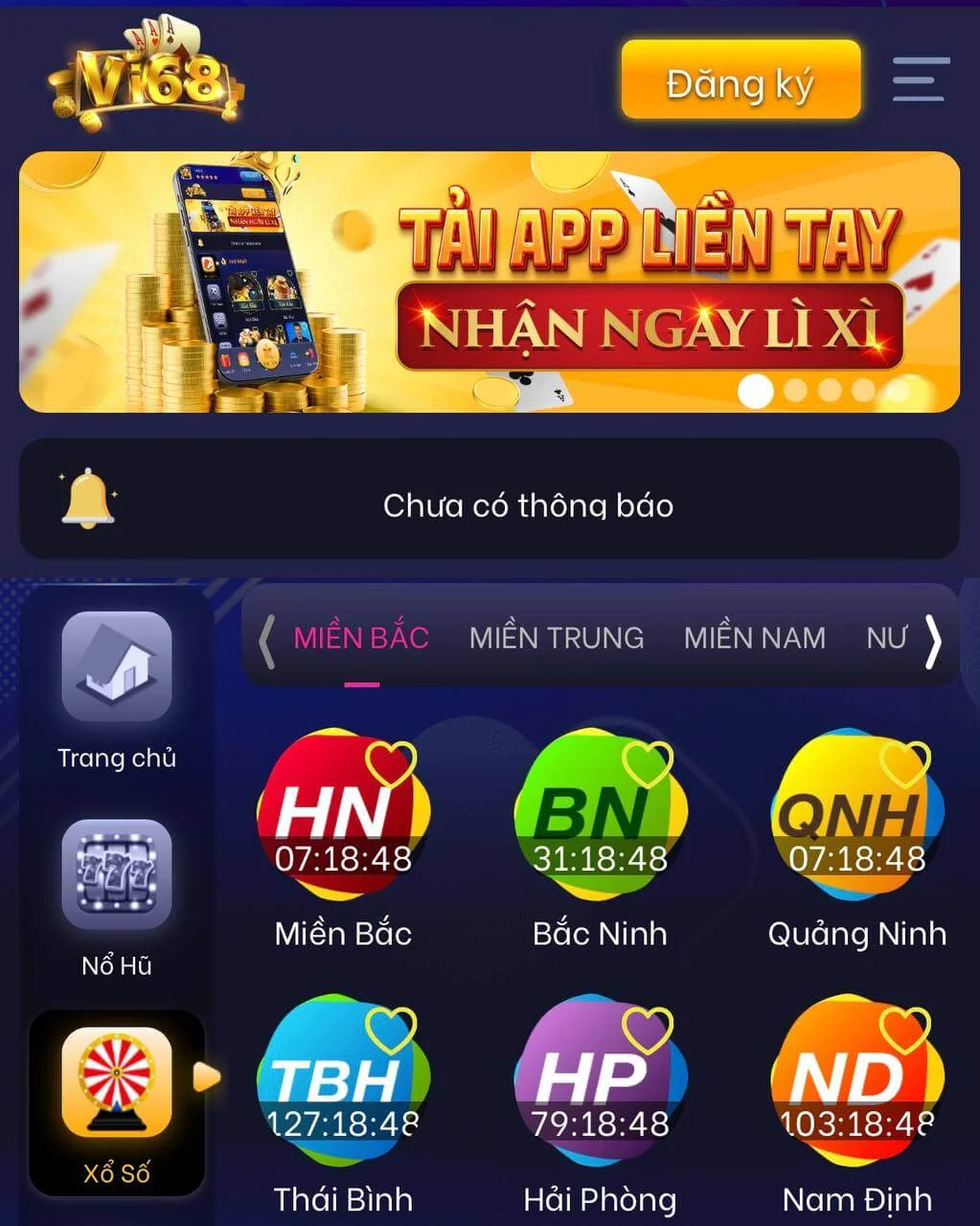 Vi68 - App đánh lô đề uy tín